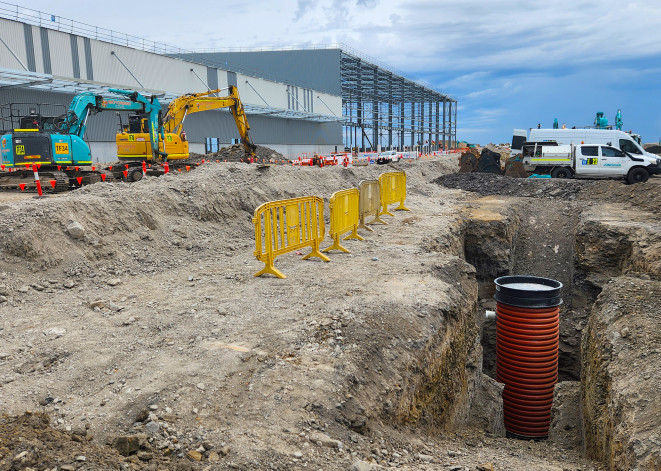 Iplex EziPit 1000 Maintenance Hole installed at Western Sydney International Airport v2